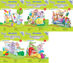 LEARNING EXPRESS PRE SCHOOL (5 BOOKS)